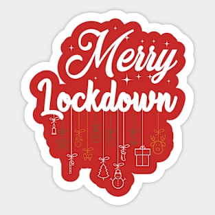 MERRY LOCKDOWN WV Sticker